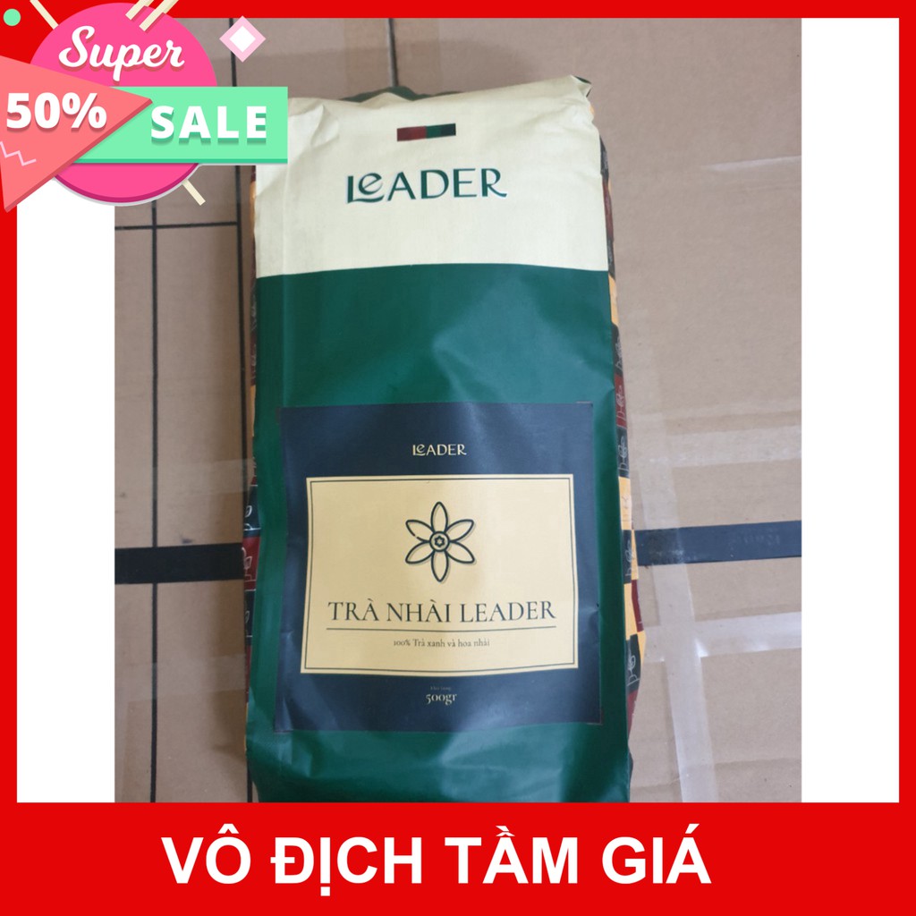 Trà Nhài Leader gói 500g BAO BÌ MỚI