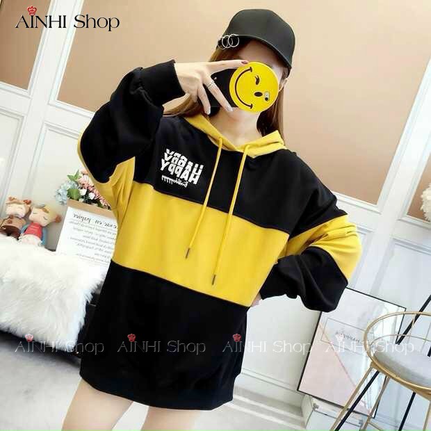 Áo Hoodie Nữ ❤️FREESHIP❤️ Áo Khoác Hoodie (HBBD) Vải Nỉ Nhiều Màu - Áo Hoodie Free Size Dưới 60kg