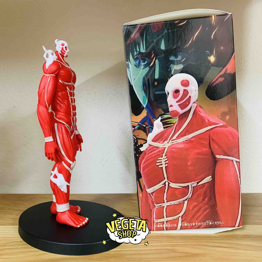 Mô hình Attack On Titan - Titan khổng lồ Colossal Titan - Armin Arlert Bertolt Hoover - Titan đại hình - Fullbox - 18cm