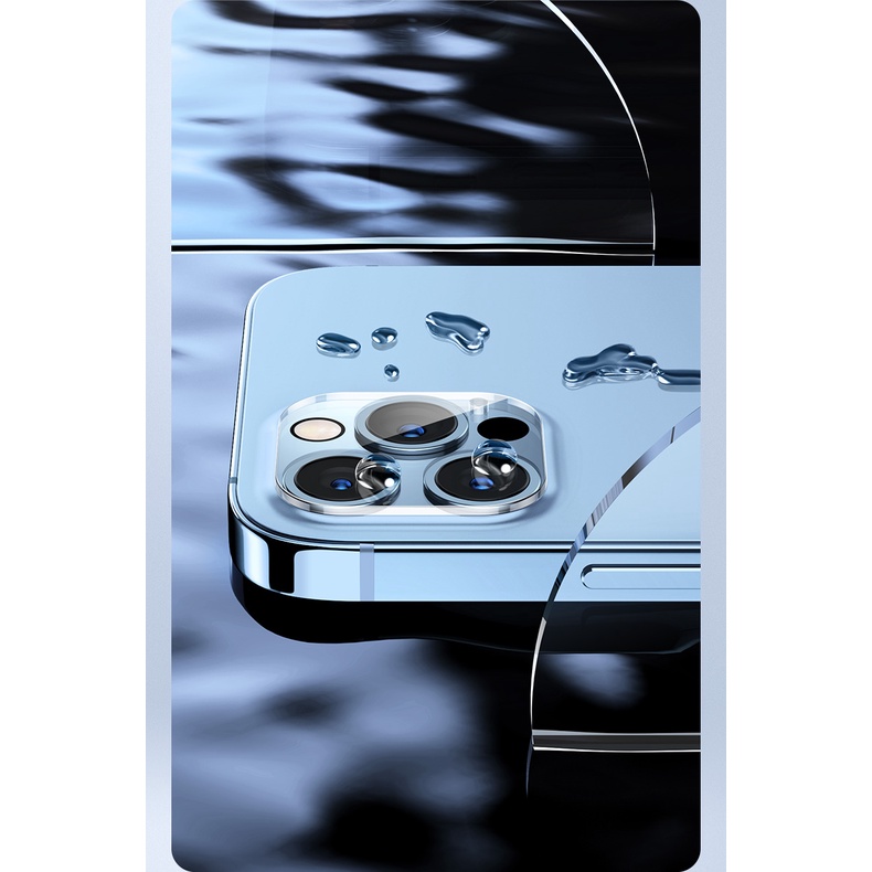 Miếng dán kính cường lực Leeu Design cho Camera iPhone 13 Mini / 13 / 13 Pro / 13 Pro Max - Hàng Nhập Khẩu.