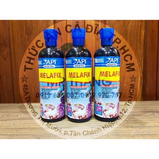 Api Melafix Marine : Dung dịch hỗ trợ đặc tr.ị nh.iễm khuẩn, lỡ loét cho cá biển