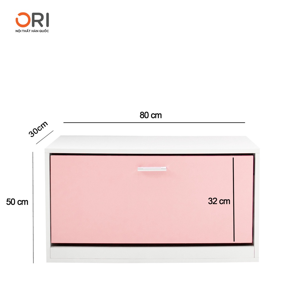 NOWSHIP HCM - Tủ Giày Thông Minh Cánh Quạt Nhiều Màu 1 Tầng - SHOES CABINET 1F - ORI NỘI THẤT HÀN QUỐC