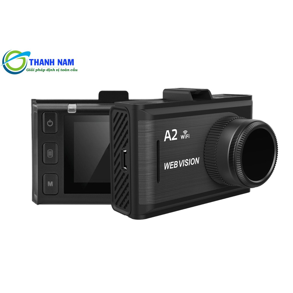 (Miễn phí lắp đặt) Camera hành trình Webvision A2 – Kết nối WIFI Xem video qua điện thoại