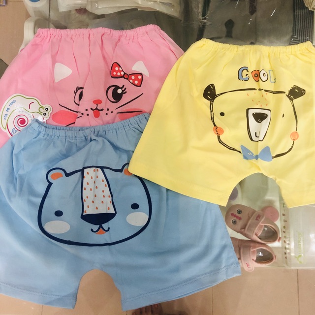 Quần đùi DOKMA mông thú size 3-18m