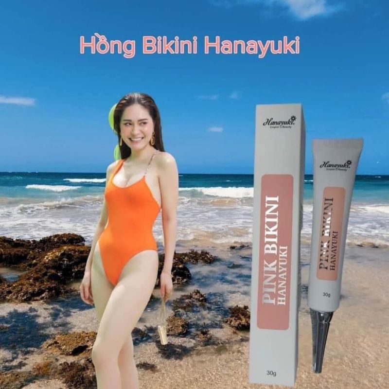 Kem Làm Hồng Pink Bikini Hanayuki tuýt 30gam