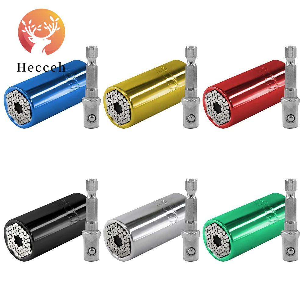 ⚝Hecceh⚝ Bộ Đầu Chuyển Đổi Mũi Khoan 7-19mm Đa Năng Có Thể Điều Chỉnh