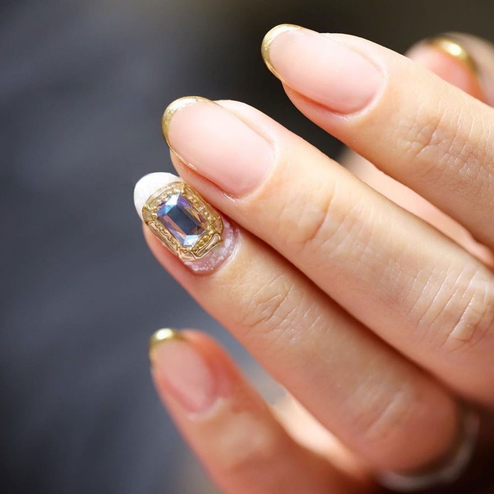 [Hàng mới về] Bộ 5 món phụ kiện trang trí móng nghệ thuật