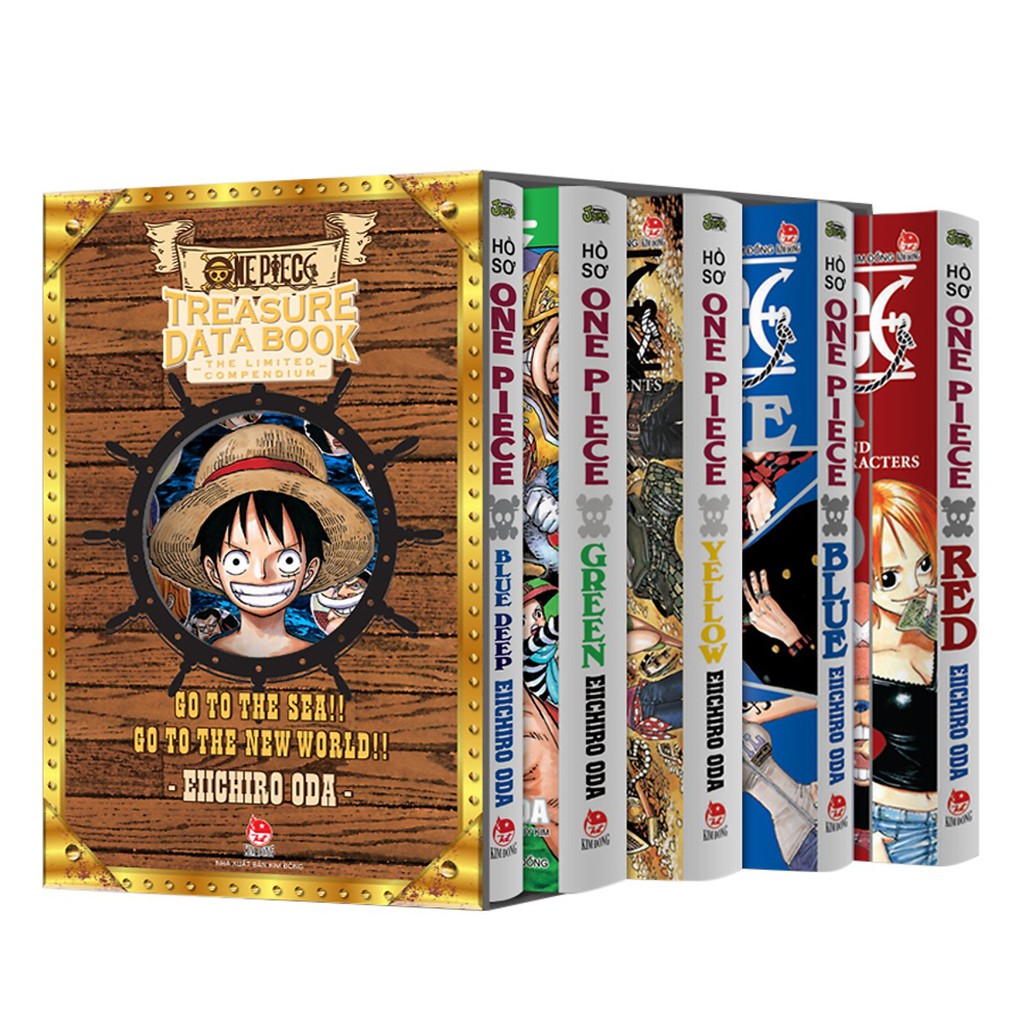 Truyện tranh Boxset One Piece Databook Limited - NXB Kim Đồng