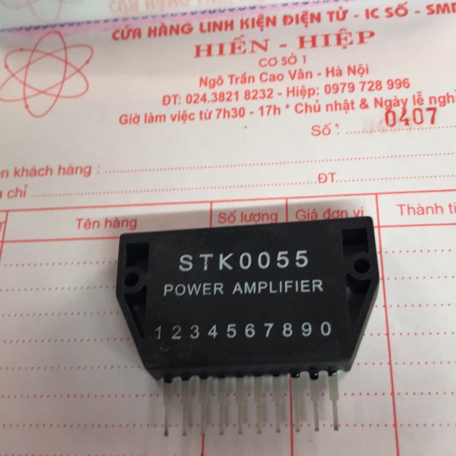 Ic công xuất âm thanh stk 0055