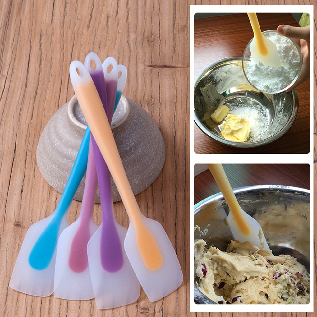 Dụng Cụ Vét Bột Làm Bánh Bằng Silicon Trong Suốt
