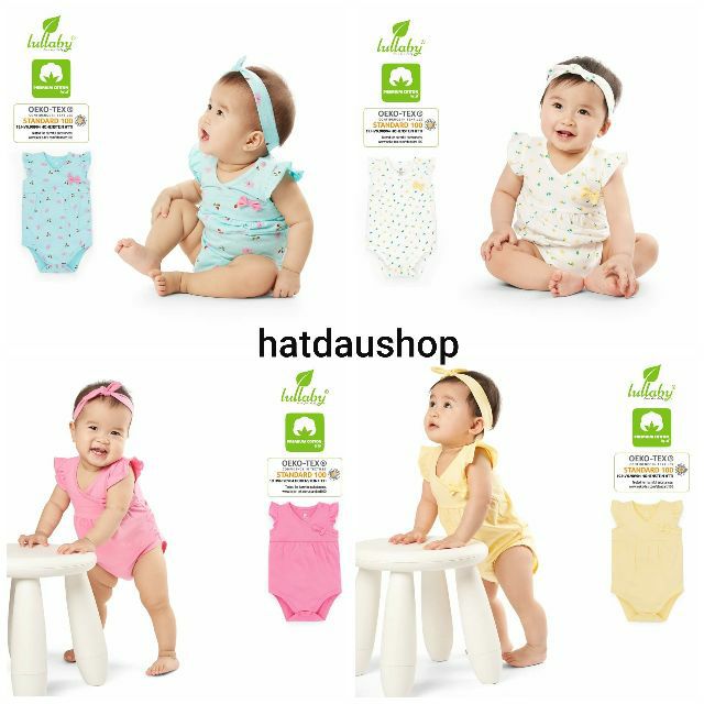 [Xả hàng hè] Body bé gái LULLABY mẫu mới năm 2020 set 2 chiếc