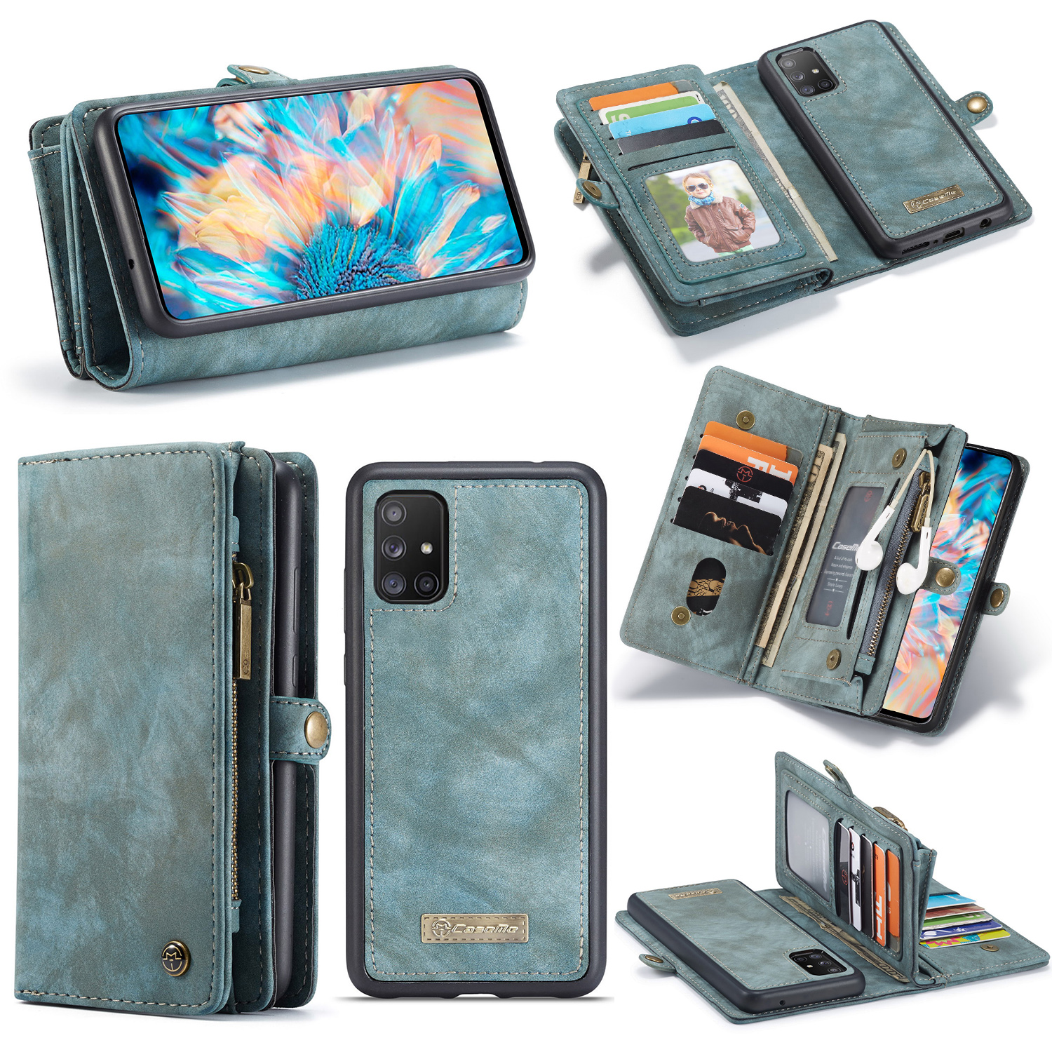 Casing Huawei Mate 20 P30 P20 Pro Lite Caseme Flip Magnetic Split Frosted Leather Wallet Money Card Bag Single Shell Holder Cover Case