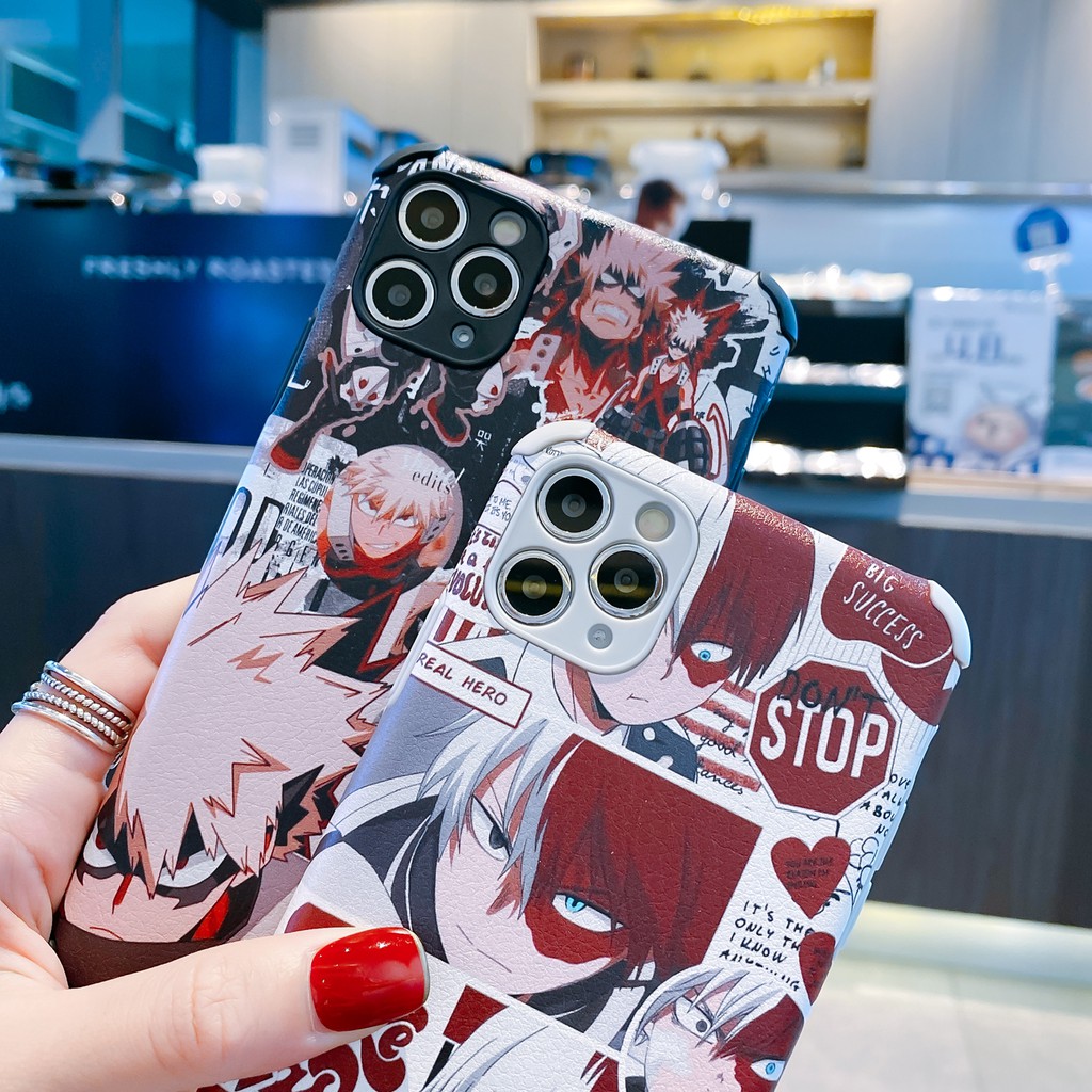 Ốp Điện Thoại Hình My hero Academy Cho iphone 14 13 12 12promax 11 11 11pro xs max xr 7 / 8 6s plus se2020