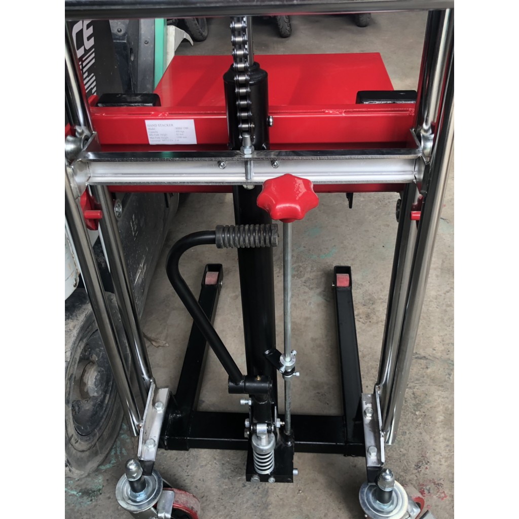 Xe nâng tay cao mini 400kg cao 1m5 -Model SDDJ 1500