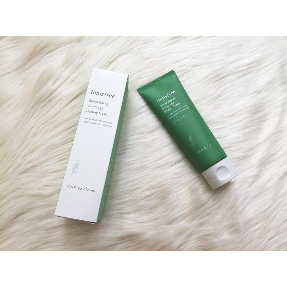 Mặt Nạ Tẩy Da Chết Innisfree Green Barley Gommage Peeling Mask 120ml