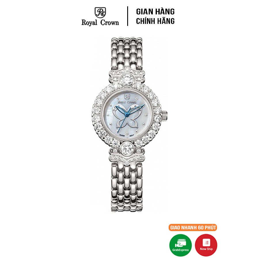 Đồng hồ nữ chính hãng Royal Crown 3844 Stainless Steel Watch | WebRaoVat - webraovat.net.vn