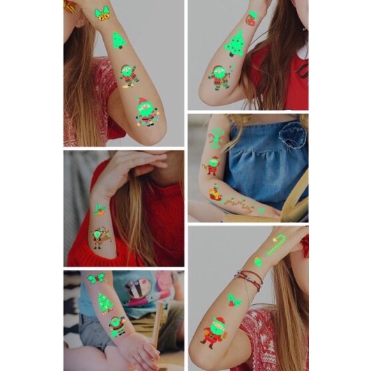 Hình xăm phát sáng NOEl nhiều mẫu