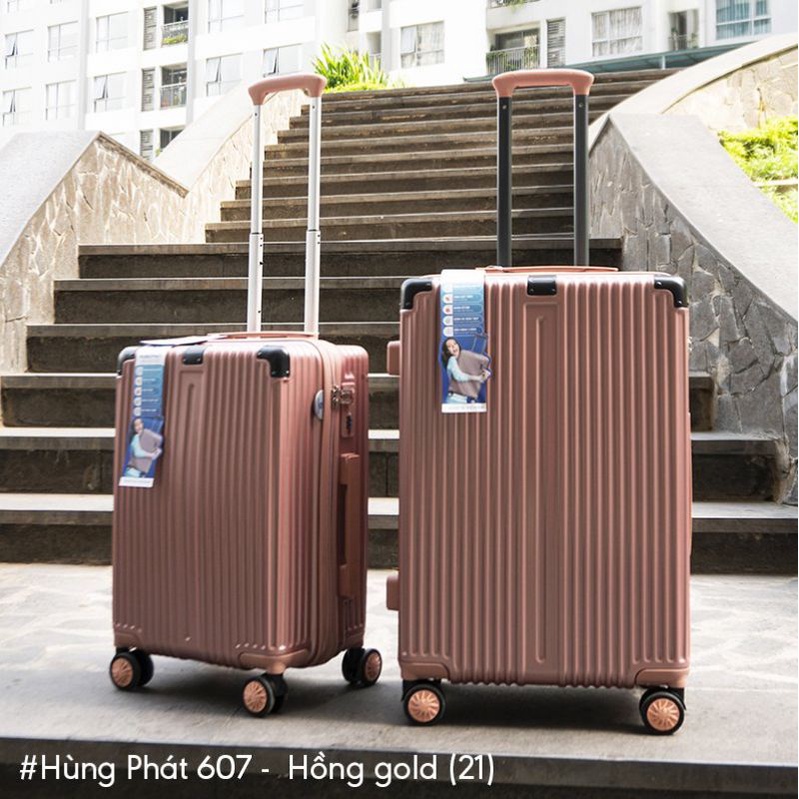 Vali nhựa pc và abs chính hãng Hùng pHát cao cấp bảo hành 5 năm