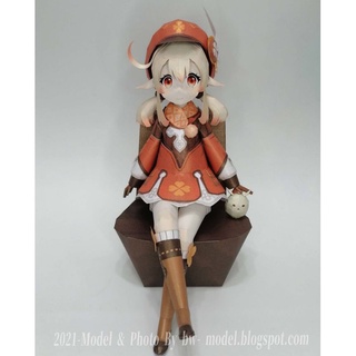 Mô hình giấy anime girl Anime Game Genshin Impact] Klee