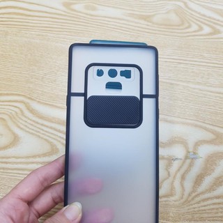 Ốp lưng Samsung Note 8, Note 9 viền dẻo màu bảo vệ camera phukien60a