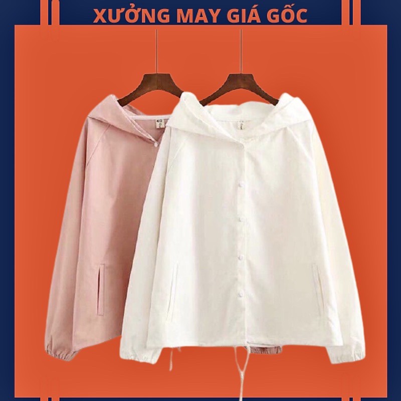 🎇𝐆𝐢𝐚́ 𝐒𝐢̉🎇 ABC Áo Khoác Kaki Trơn 2 Lớp #AKTT003 (Kèm Video, Hình Chụp Thật)