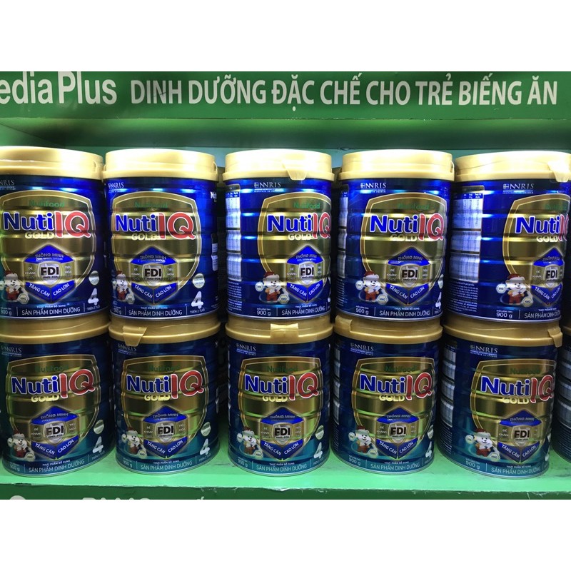 Sữa Nuti IQ Gold 4 FDI Mẫu mới Hộp 900g