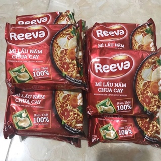 Mì Reeva lẩu nấm chua cay gói 85g