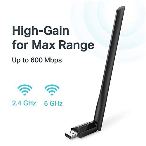 Usb wifi TP LINK 600Mbps tốc độ cao - Usb thu sóng wifi 5Ghz cho laptop PC máy bàn - TPLink