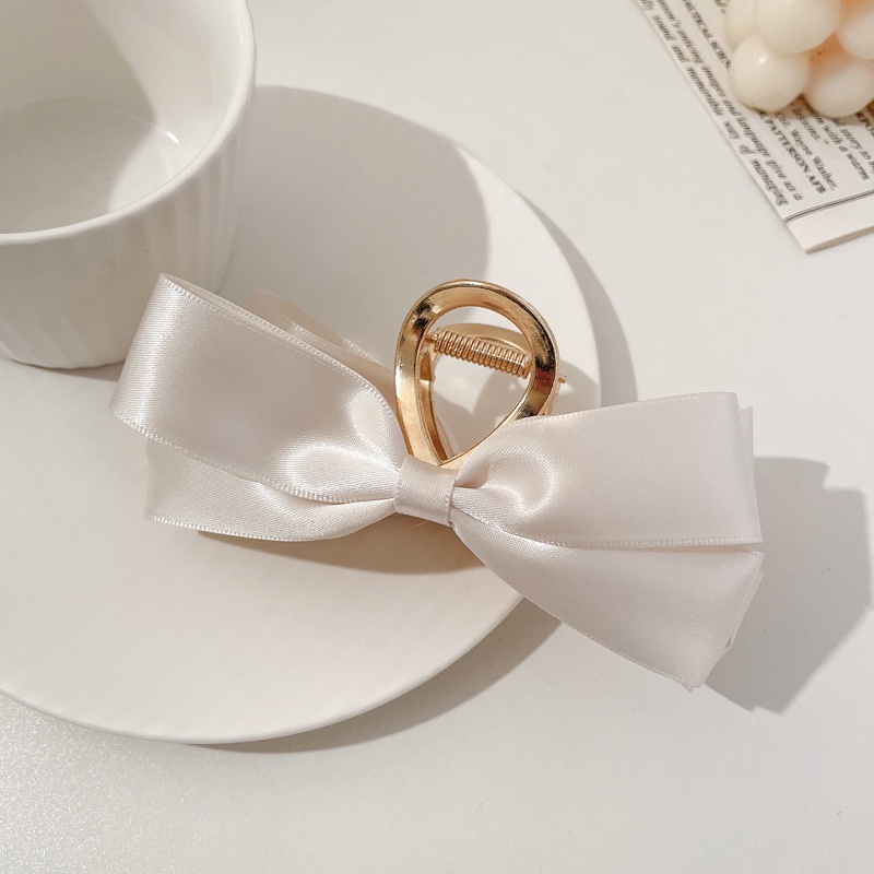 Gấp tóc nơ hợp kim cỡ lớn thời trang phong cách Hàn Quốc dành cho nữ