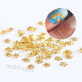 Set 12 Phụ Kiện Trang Trí Móng Tay Hình Vỏ Sò/Sao Biển