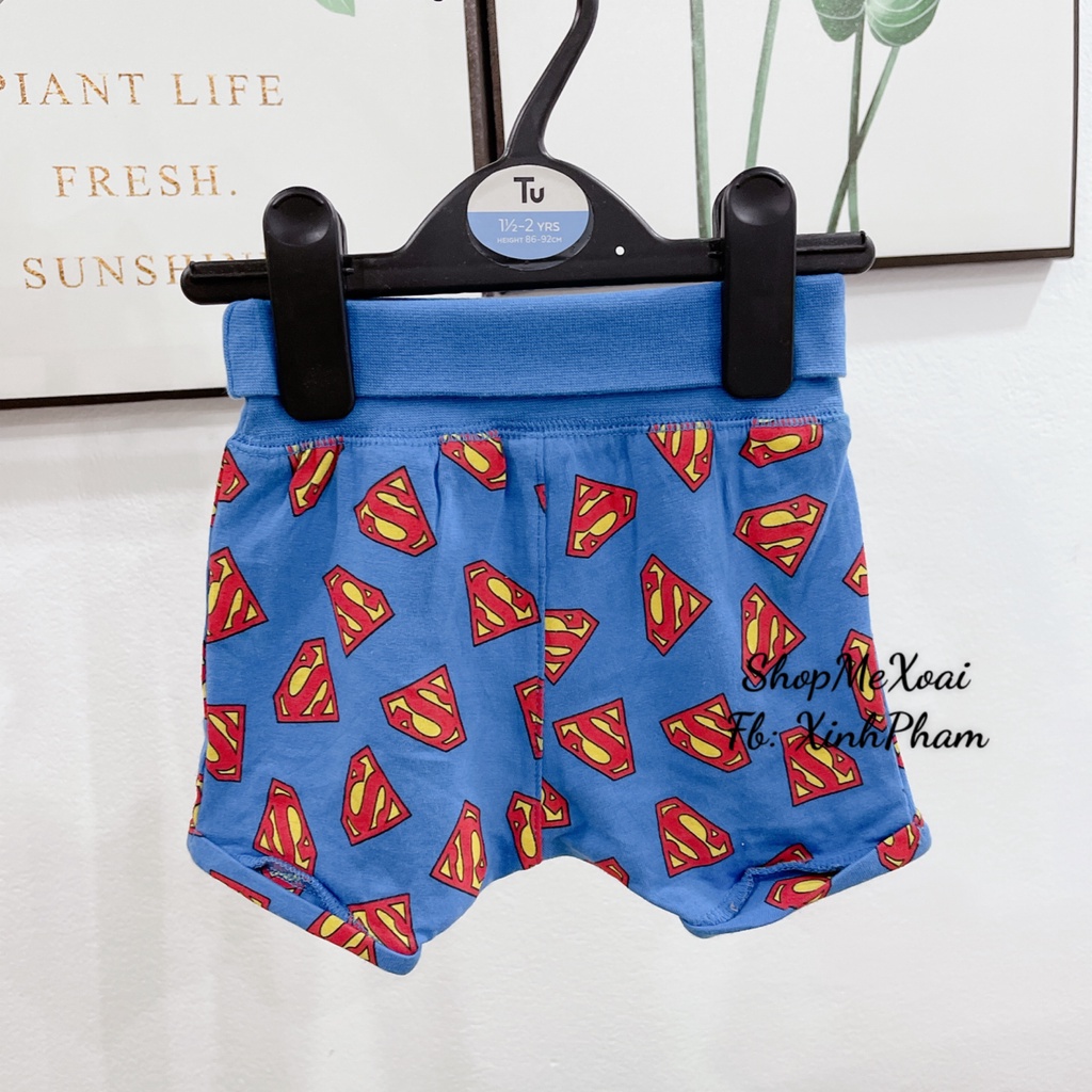 QUẦN ĐÙI HM CẠP ĐŨNG RỘNG KHÔNG BỊ HẰN BỤNG size newborn,3M,6M,9M