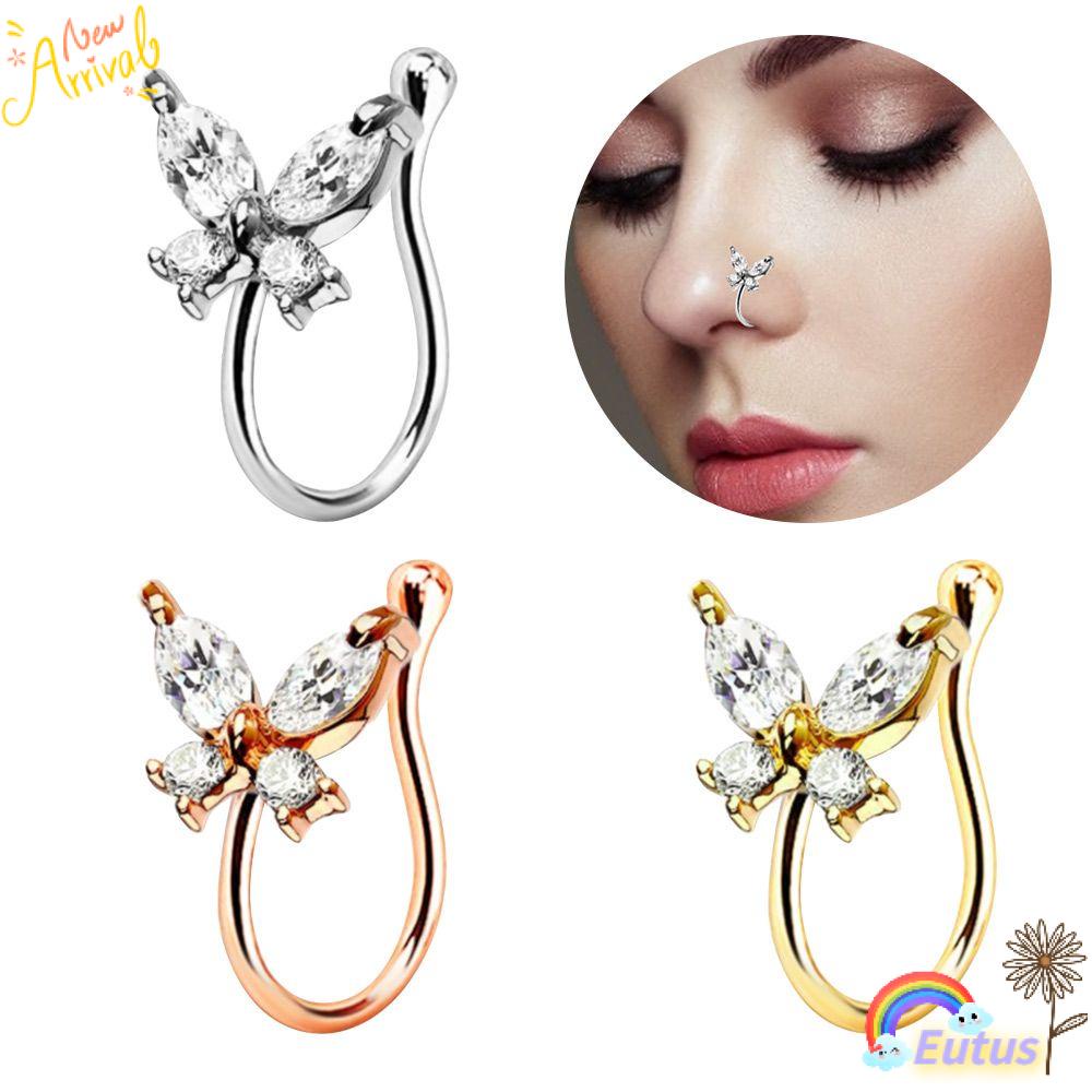 Khuyên Xỏ Mũi Giả Thời Trang Cá Tính