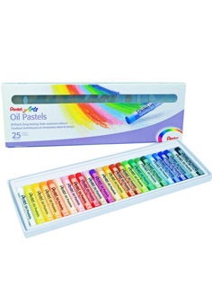 Sáp dầu Pentel 25 màu