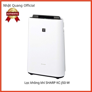 Máy lọc không khí sharp kc-j50-w màu trắng