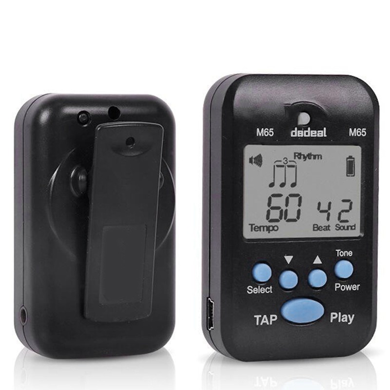 Meideal Mini Professional Metronome M50 Digital LCD Clip-on Digital Tuner for Piano Guitar Accessories Mooer Pedal Guitar 1