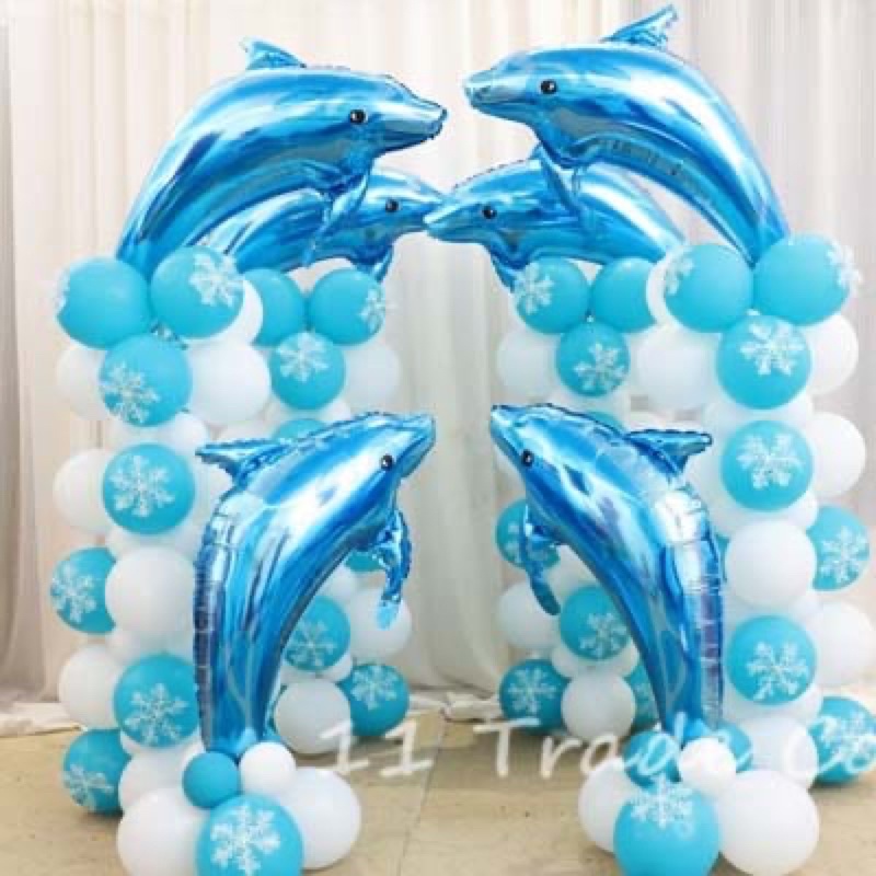 Bóng bay hình con cá heo các cỡ