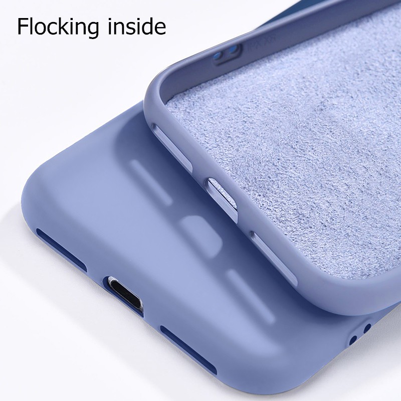 Koosuk Ốp điện thoại silicon mềm mại siêu mỏng dành cho Xiaomi Redmi Note 9 Pro Max 9S 9T 10X 4G