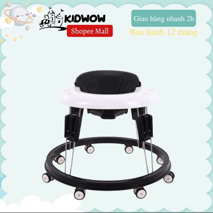 Xe Tròn Tập Đi KIDWOW 3 In 1 Điều Chỉnh Được Độ Cao Có Tích Hợp Khay Ăn Dặm Cho Bé