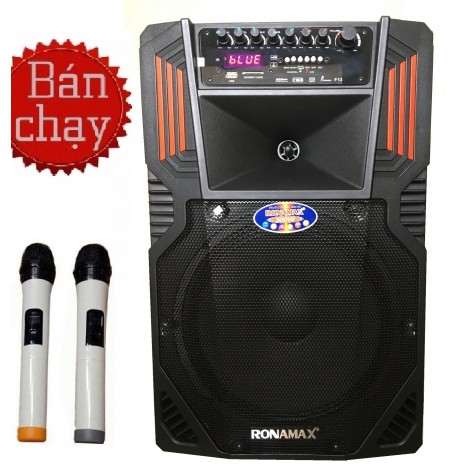 Loa Kéo Di Động Bluetooth Karaoke Ronamax F12 - 3 Tấc