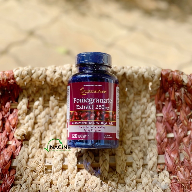 Viên Uống Chống Nắng Pomegranate Extract 250mg Puritan's Pride