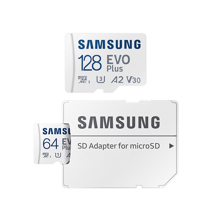 Thẻ nhớ micro SDXC UHS-I Samsung EVO Plus 64GB 128GB - bảo hành 12 tháng