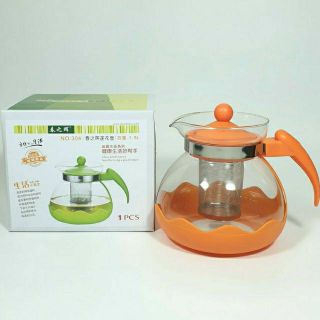 Bình trà cóc Glass Teapot 1000ml