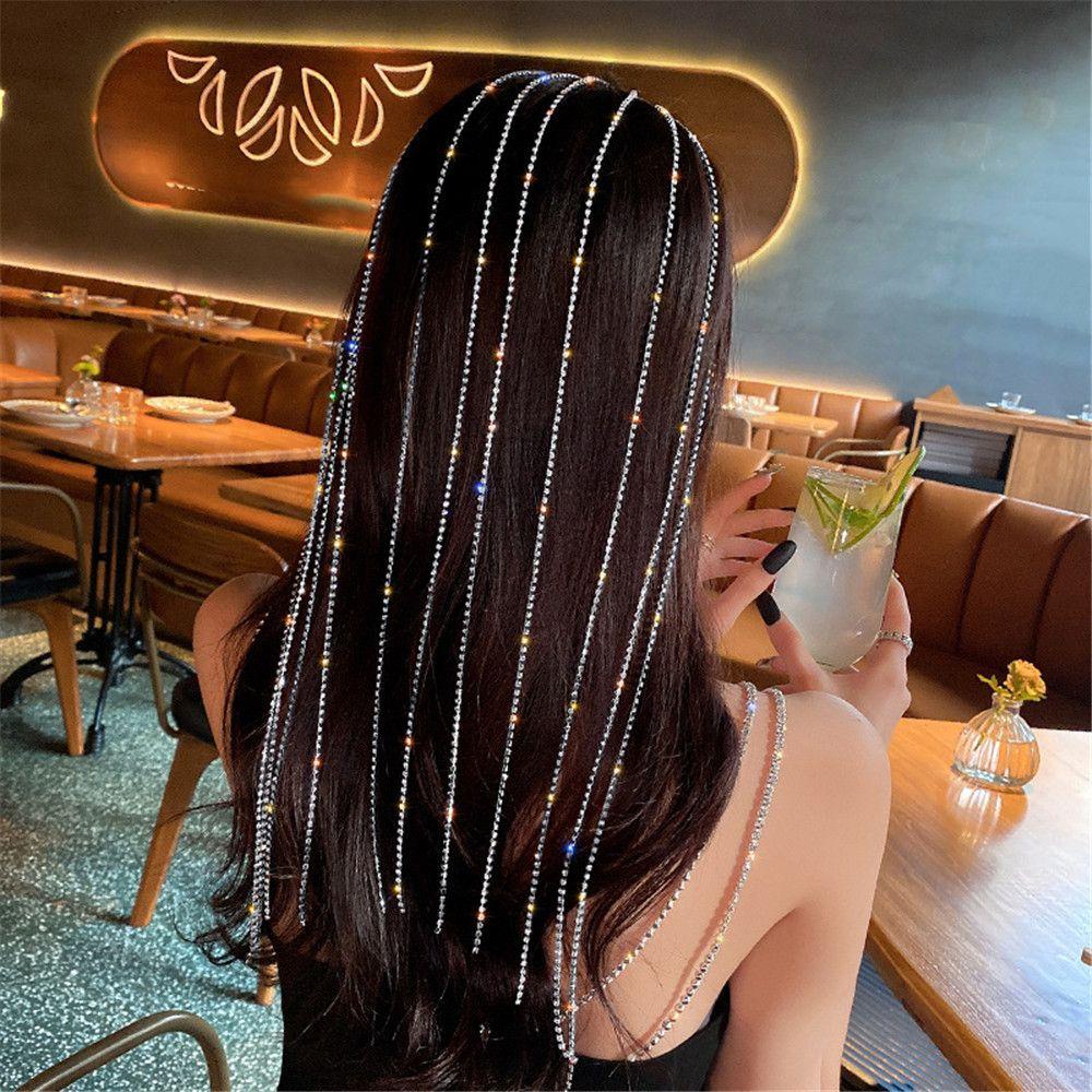 CACTU Băng Đô Cài Tóc Đính Đá Thời Trang Cho Nữ