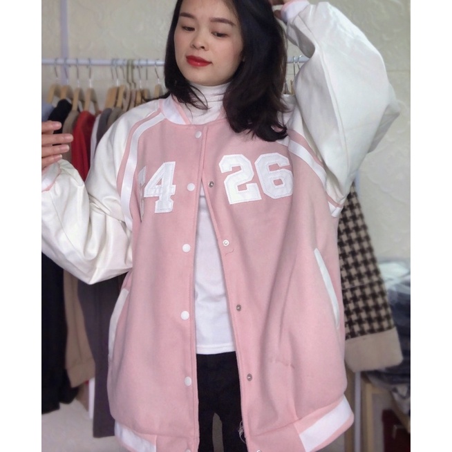 Áo Bomber E4-26 tay da hit hot, Áo khoác nam nữ phom rộng ✅ | BigBuy360 - bigbuy360.vn