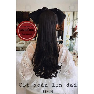 Tóc giả cột xoăn dài ( hình thật 100%)