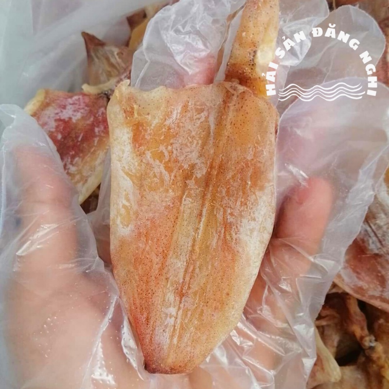 Mực Khô Câu size 90 con/kg Mới Về Dày Cơm Thơm Rất Ngọt Mực - Lẻ 1 con