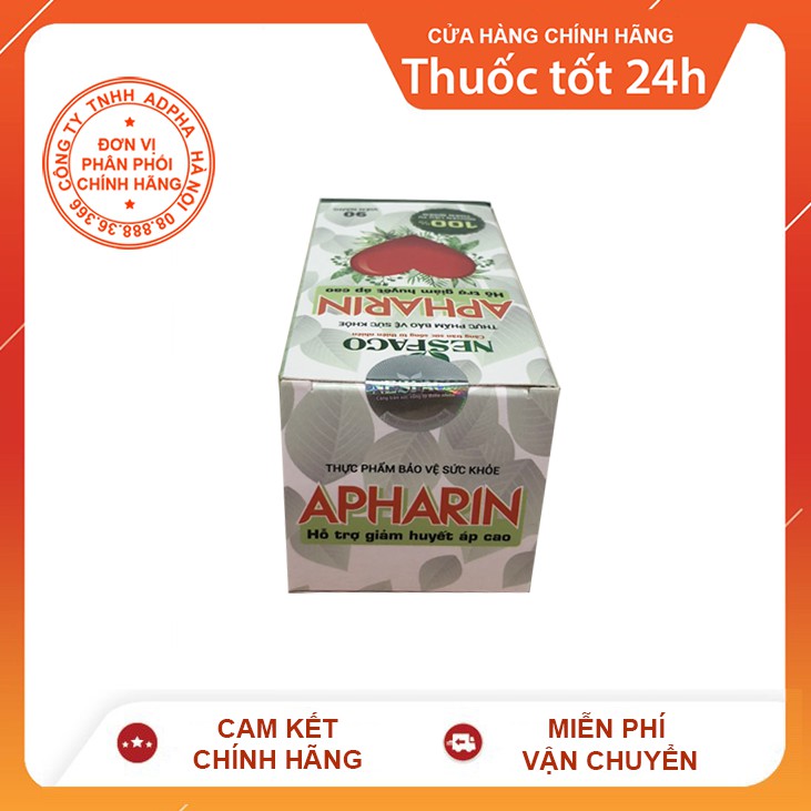 TPBVSK Apharin - Hỗ trợ giảm huyết áp cao