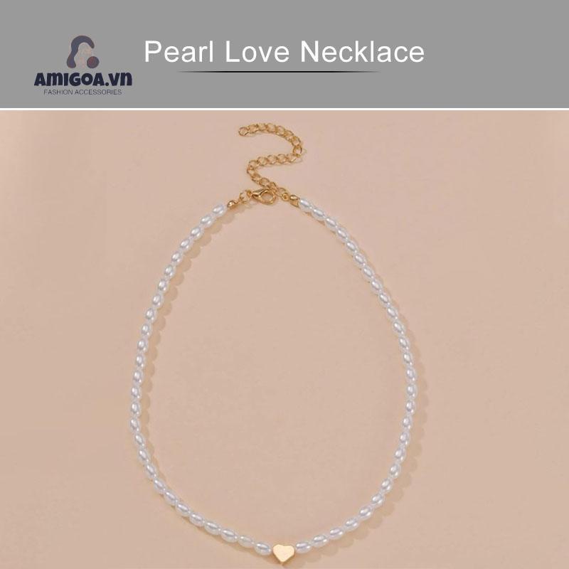 Vòng cổ Đính Ngọc Trai Hình Bướm Phong Cách Retro Thời Trang