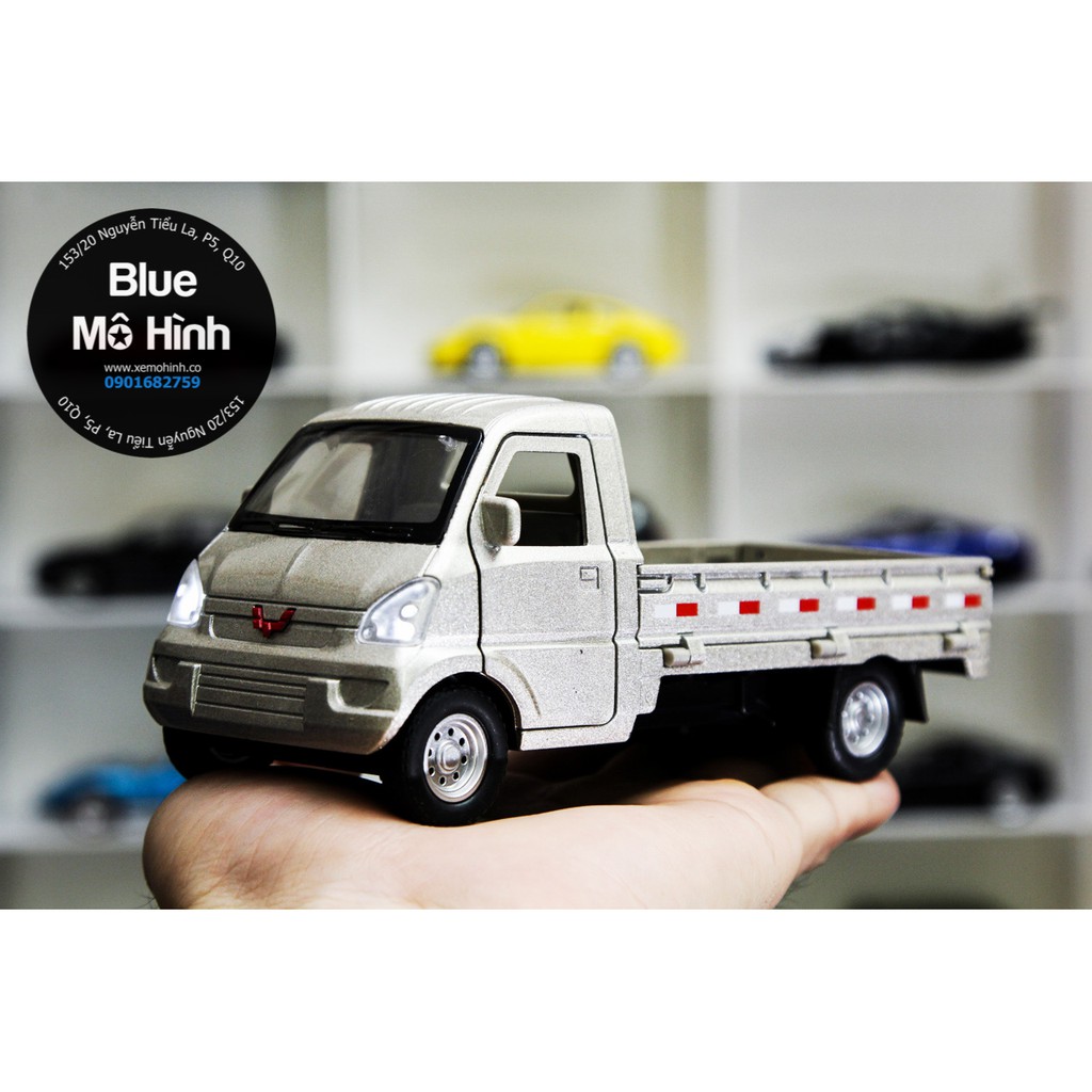 Blue mô hình | Xe mô hình xe tải chở hàng truck 1:32