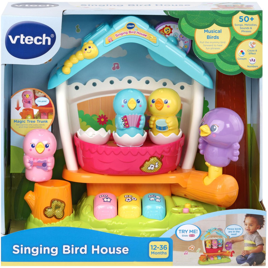 Đồ Chơi Trẻ Em Vtech - 80-522403 Singing Bird House - Nhà Chim